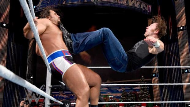 Dean Ambrose vs. Rusev