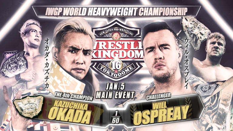 NJPW Wrestle Kingdom 16 night two live results: Okada vs. Ospreay