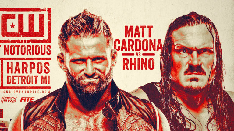 Matt Cardona vs. Rhino added to GCW Most Notorious