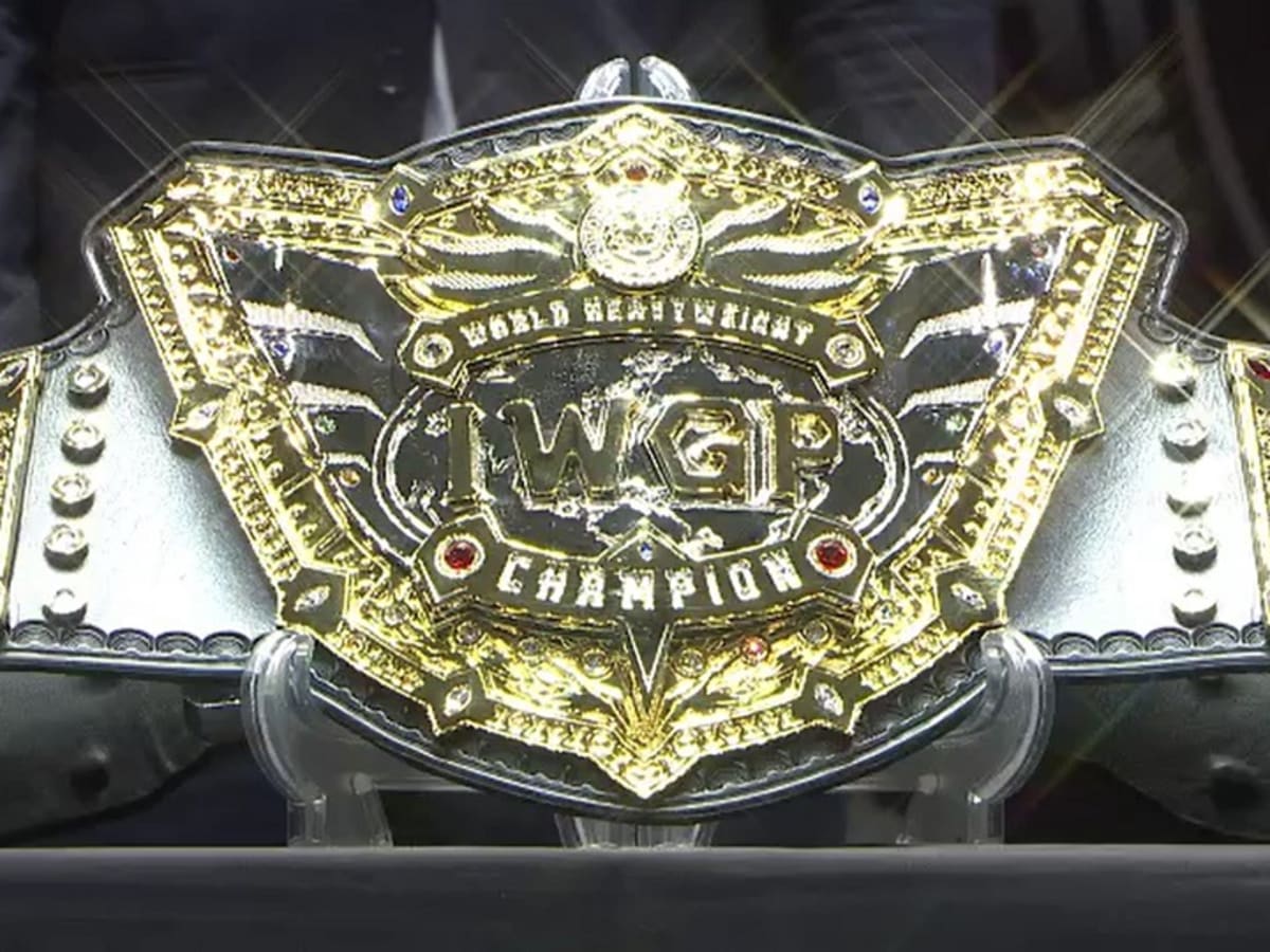 IWGP Never Six Men Tag Team Championship Belt Brand New Wrestling Title 