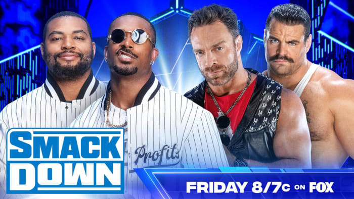 LA Knight & Rick Boogs Vs The Street Profits Announced For WWE SmackDown