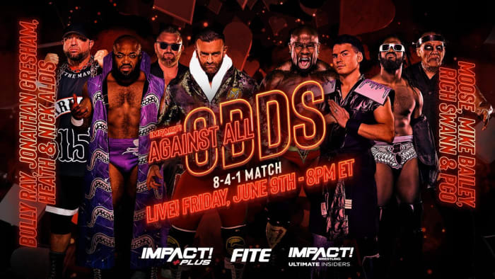 Impact Wrestling Announces 8-4-1 Match