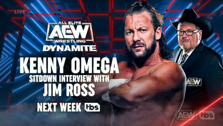 Sit-Down Interview With Kenny Omega Scheduled For 8/16 AEW Dynamite