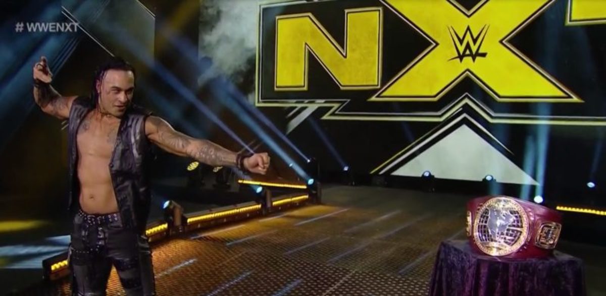 Damian Priest qualifies for NXT North American title ladder match.