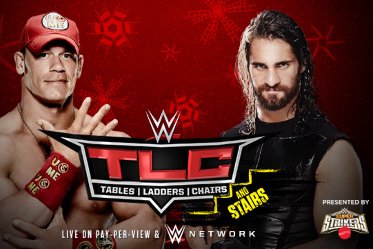 Cena vs. Rollins plus a Tables, Ladders, Chairs, and STAIRS match