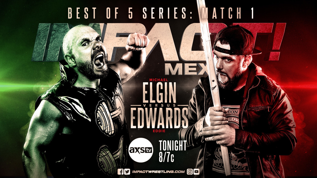 Impact Wrestling results: Elgin vs Edwards Best-of-5 Series Begins