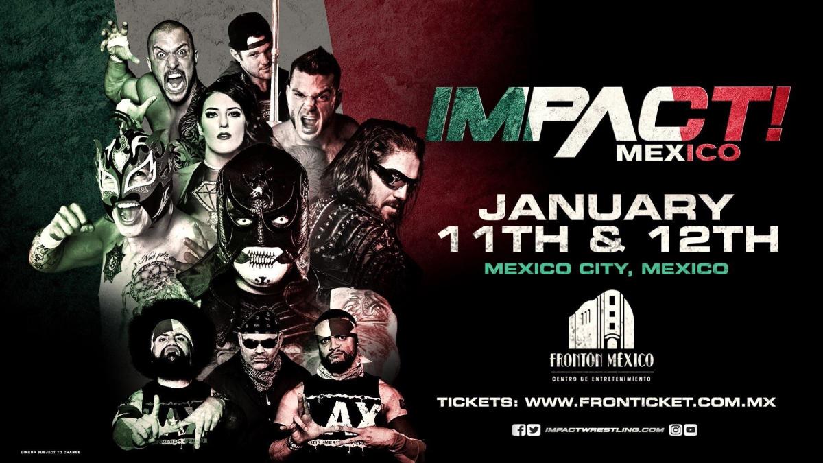  Impact Wrestling TV taping spoilers: Night two in Mexico City