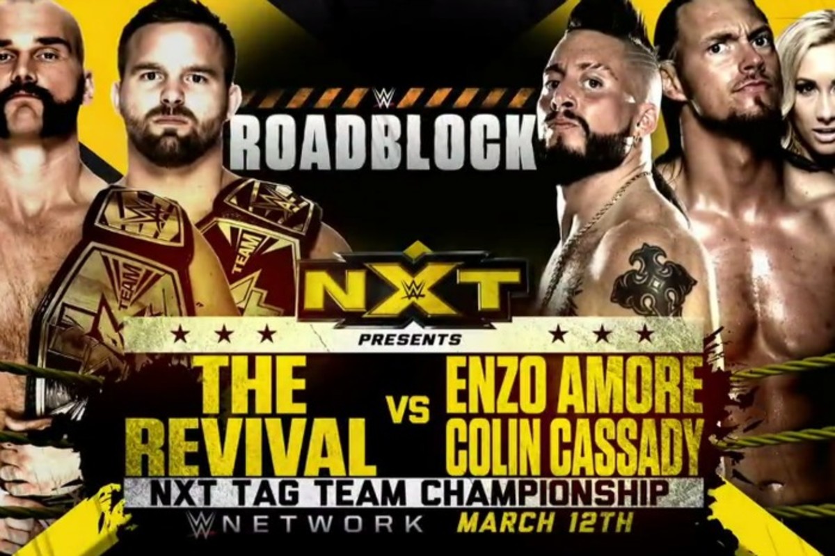 NXT Tag Title Match