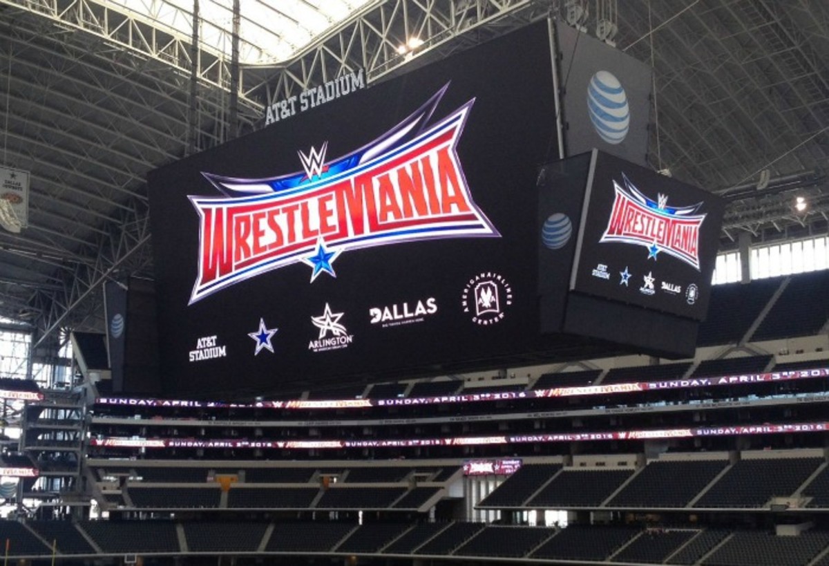 WWE Wrestlemania Dallas