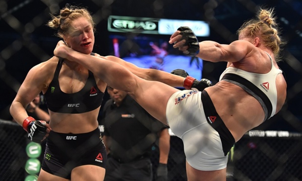Ronda rousey upset by holly holm