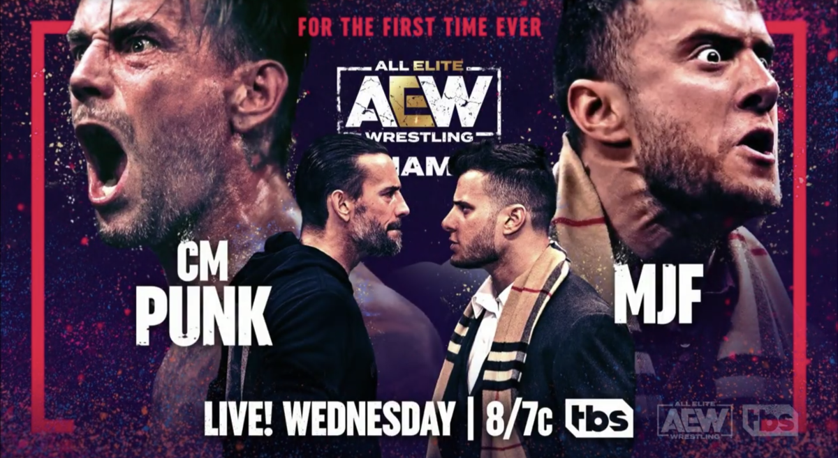 CM Punk vs. MJF set for AEW Dynamite - WON/F4W - WWE news, Pro Wrestling News, WWE Results, AEW News, AEW results