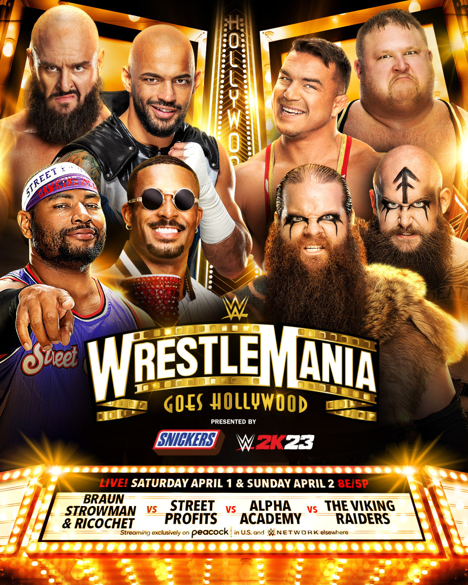 WWE reveals teams for men's WrestleMania Showcase match - WON/F4W ...