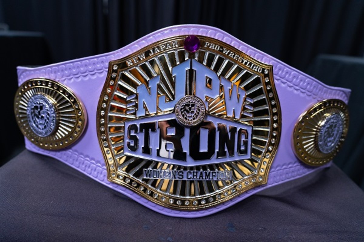 NJPW revela o design do STRONG Women’s Championship