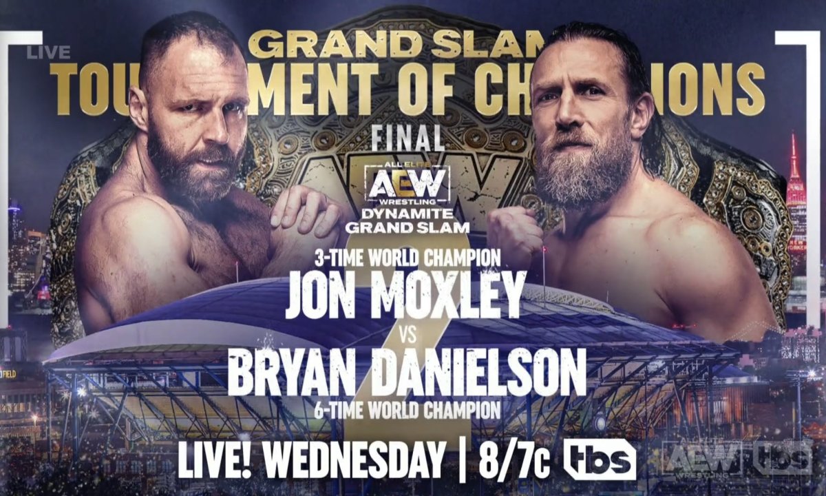Jon Moxley vs. Bryan Danielson AEW World title match set for Dynamite Grand Slam - WON/F4W - WWE news, Pro Wrestling News, WWE Results, AEW News, AEW results