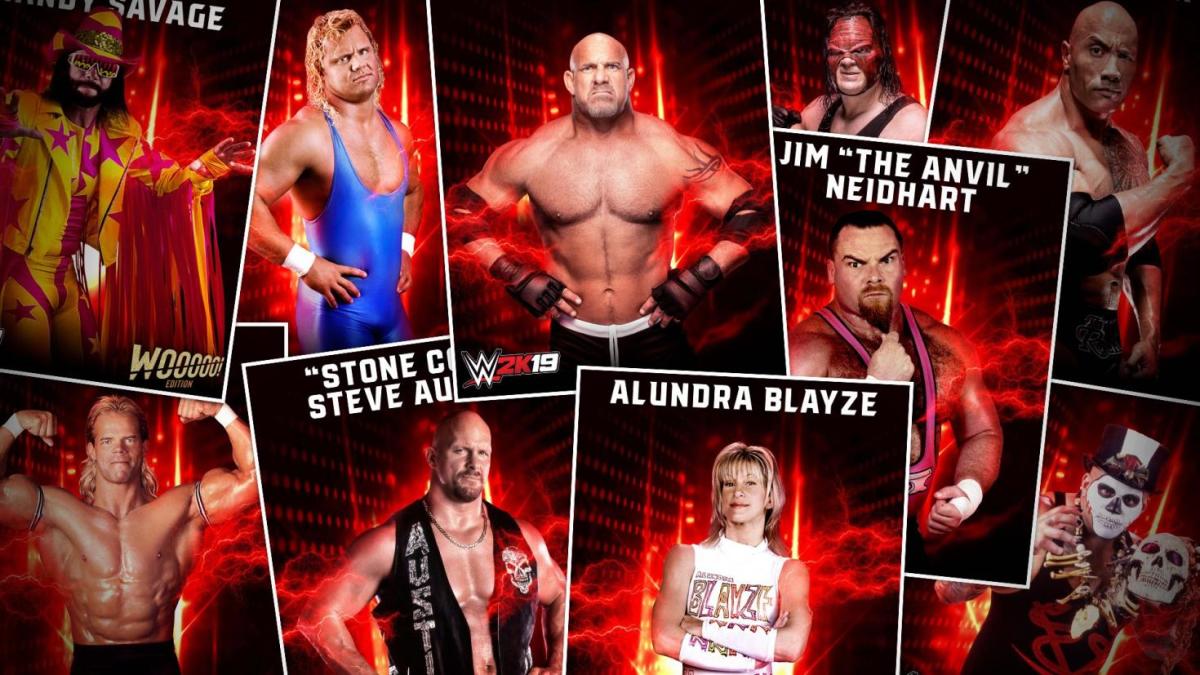 2k19 Wwe Roster