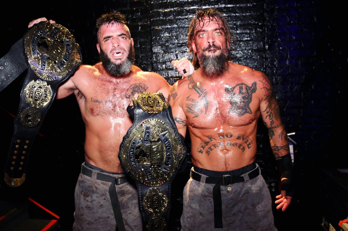 I Briscoes, leggendario tag team delle federazioni indipendenti (Foto: F4Online)