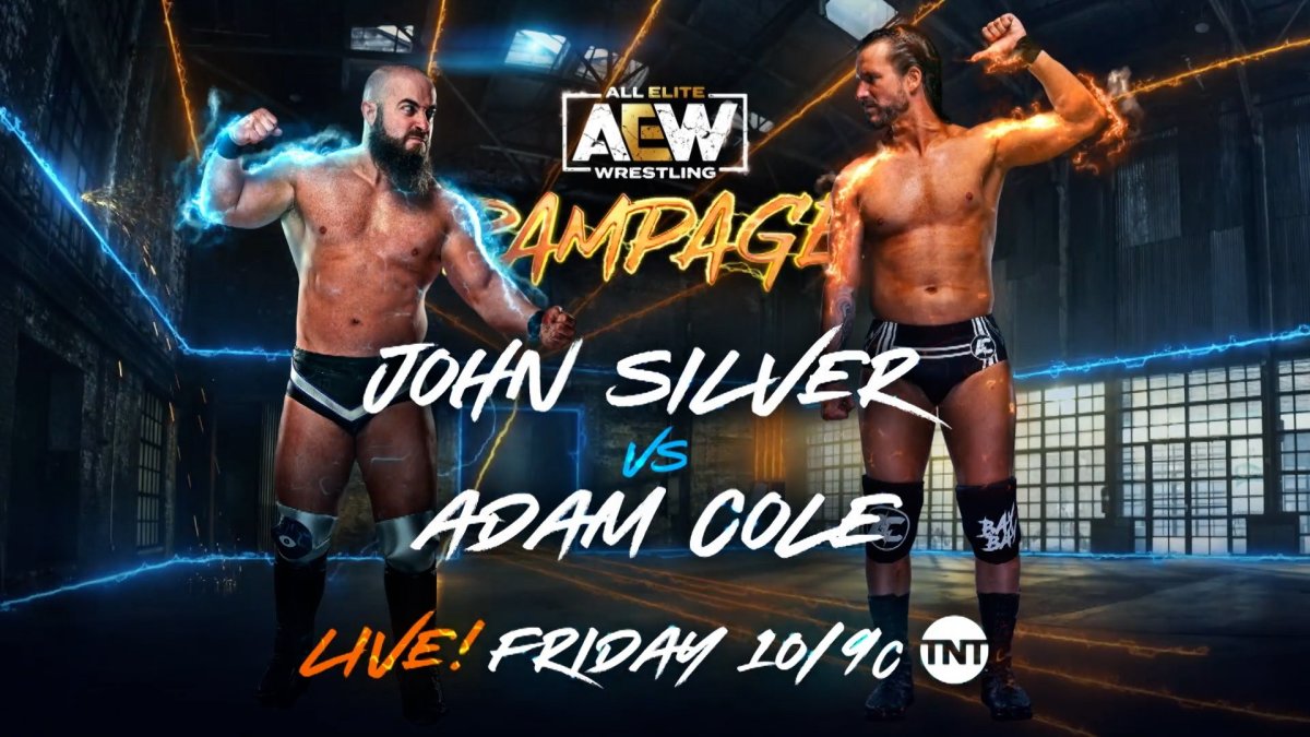 Adam Cole vs. John Silver set for next week's AEW Rampage