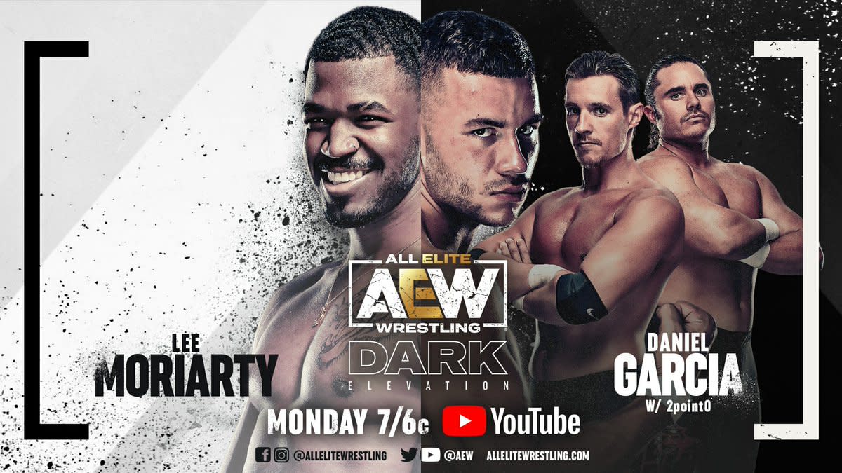 Daniel Garcia vs. Lee Moriarty set for AEW Dark: Elevation