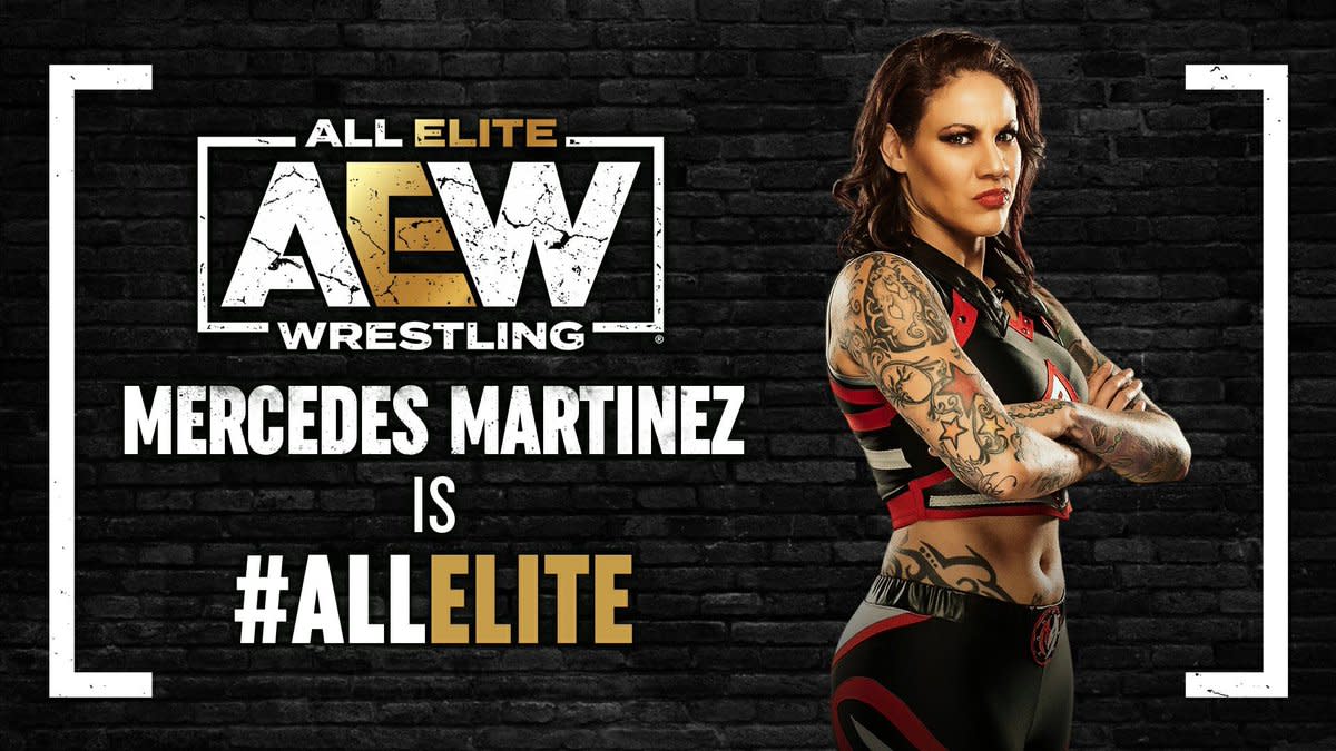 Mercedes Martinez returns to AEW, signs full-time contract