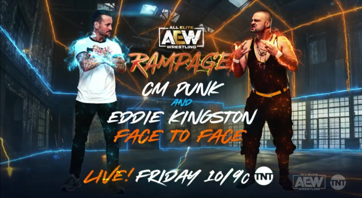 CM Punk/Eddie Kingston face-to-face set for AEW Rampage