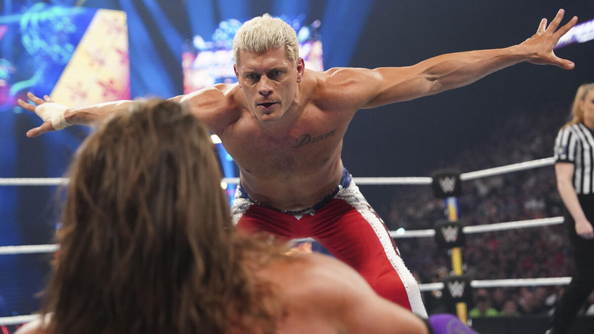Cody Rhodes at WWE Backlash