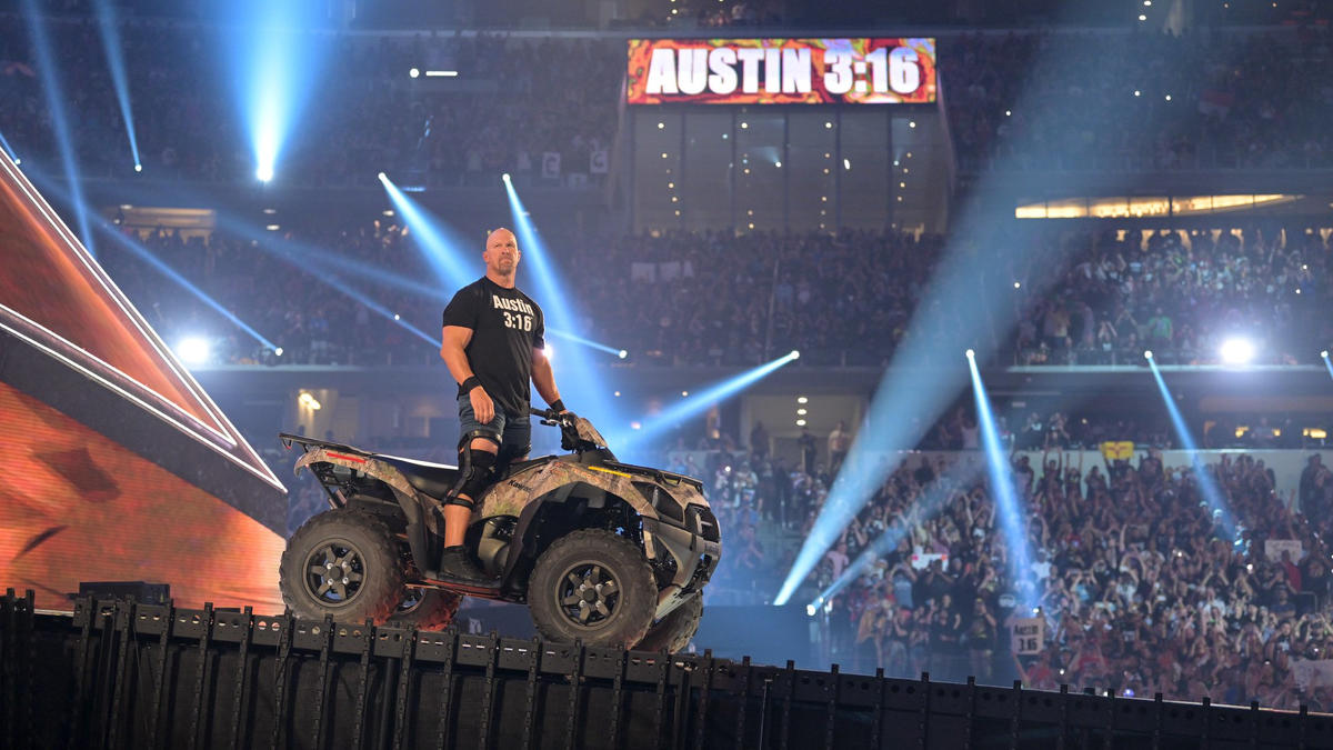 Stone Cold Steve Austin WWE WrestleMania