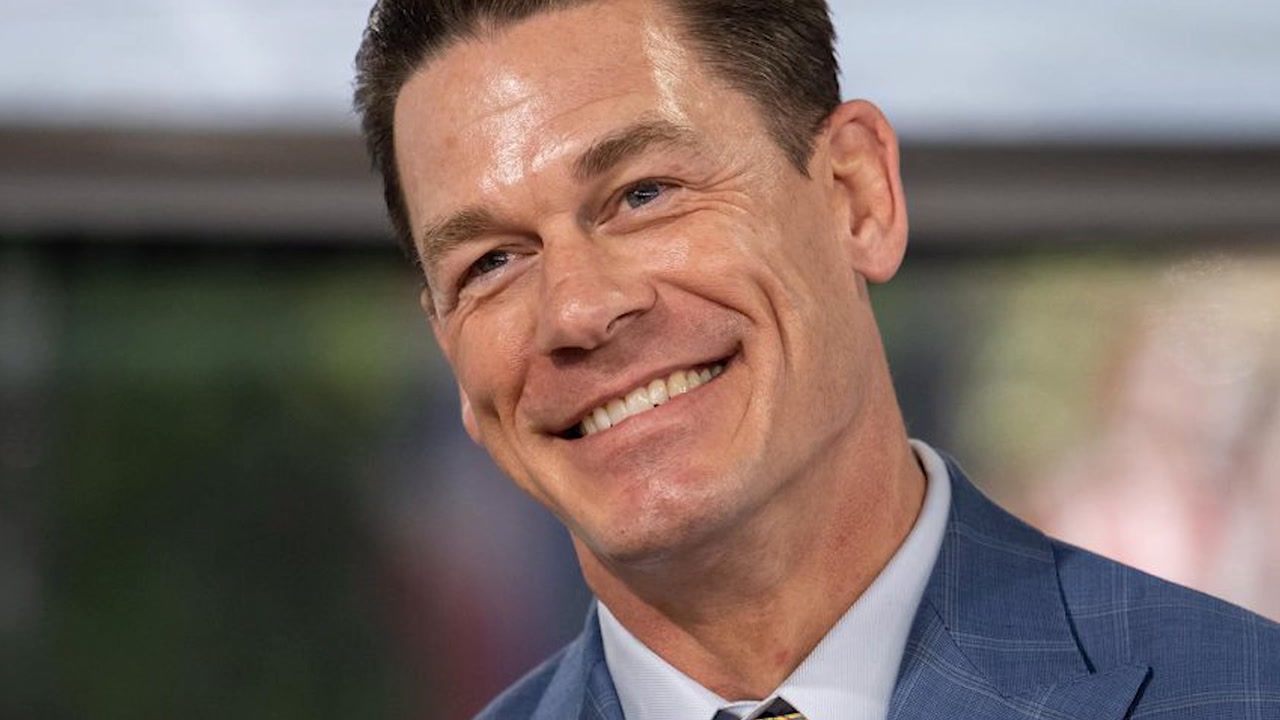 John Cena smiling