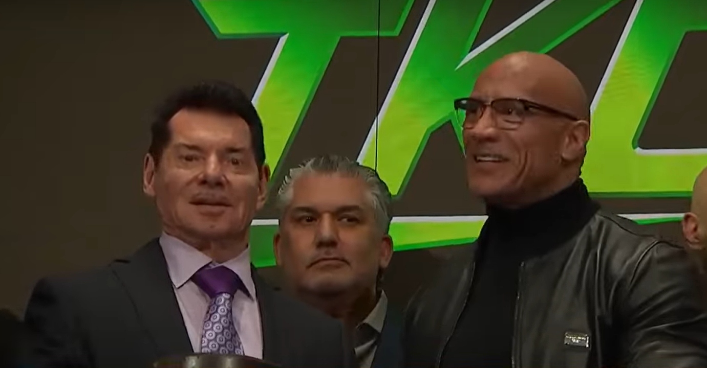 The Rock & Vince McMahon