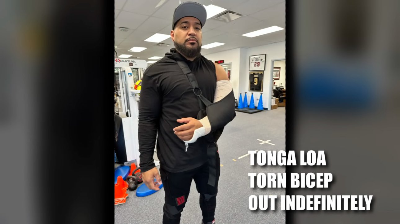 WWE provides injury updates on Tonga Loa, Bronson Reed, Jimmy Uso - F4W/WON