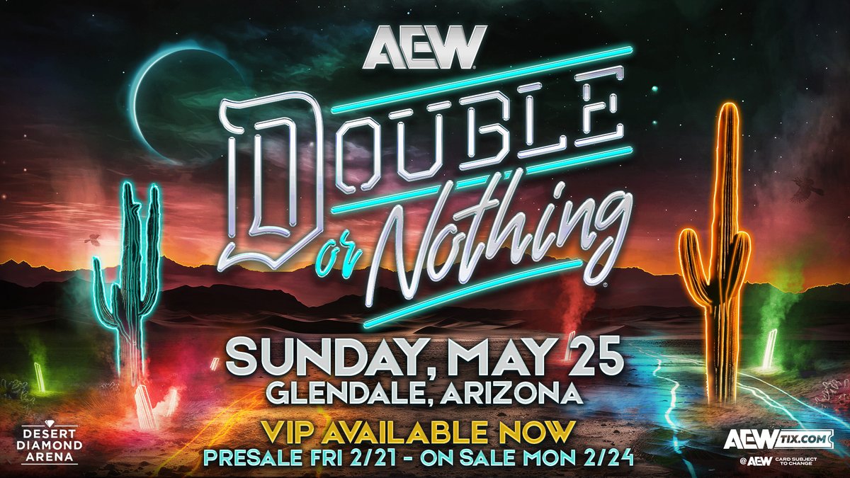 AEW bringing Double or Nothing to new location this May - F4W/WON