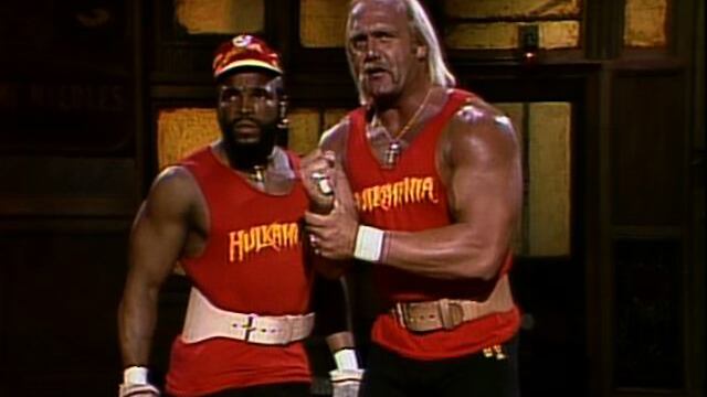 Hulk Hogan and Mr. T