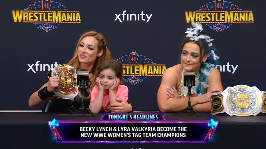 WWE WrestleMania 41 Sunday media scrum notes: Becky Lynch says