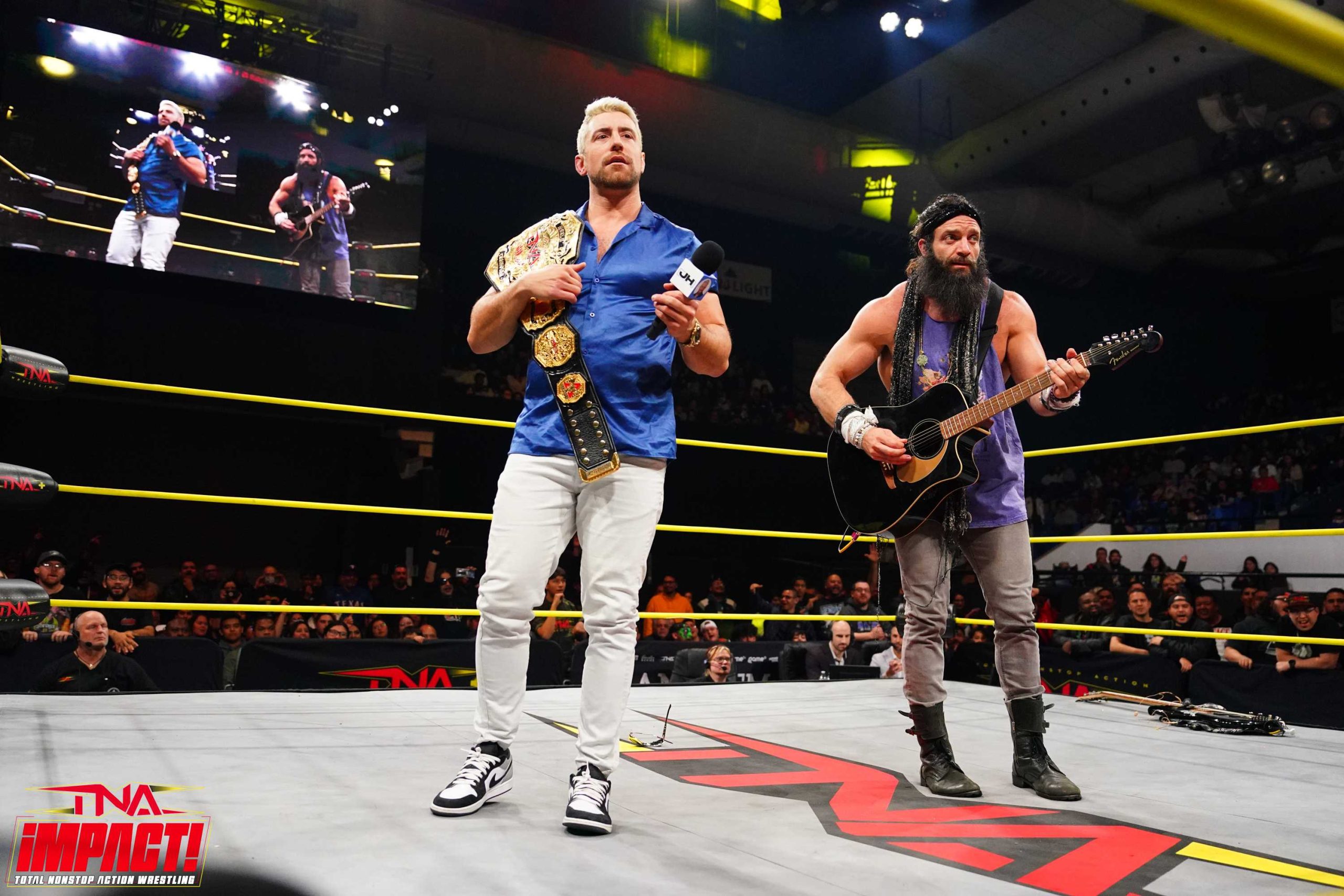 Joe Hendry and Elijah