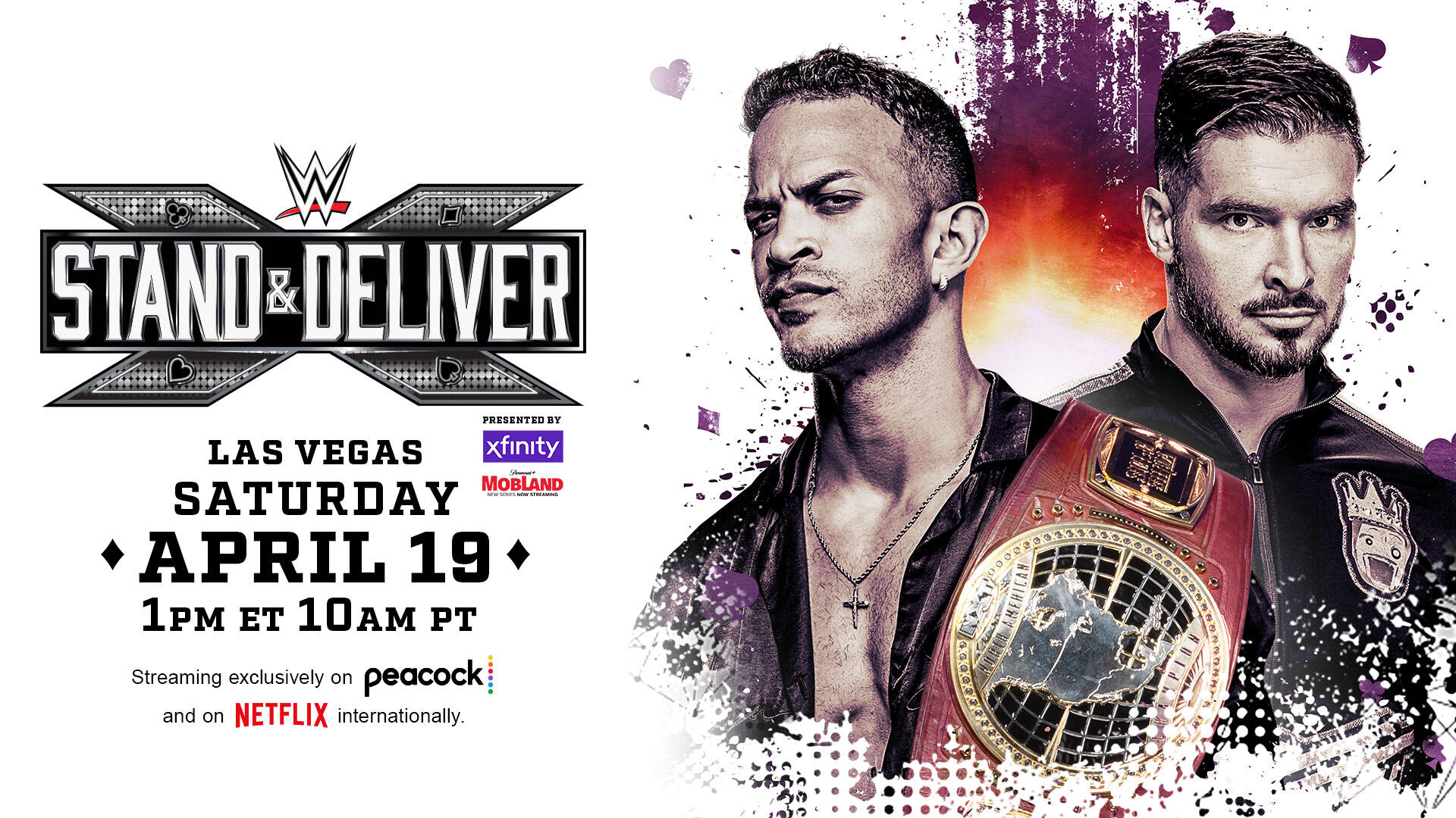 WWE NXT Stand and Deliver 2025 Card Ricky Saints Ethan Page