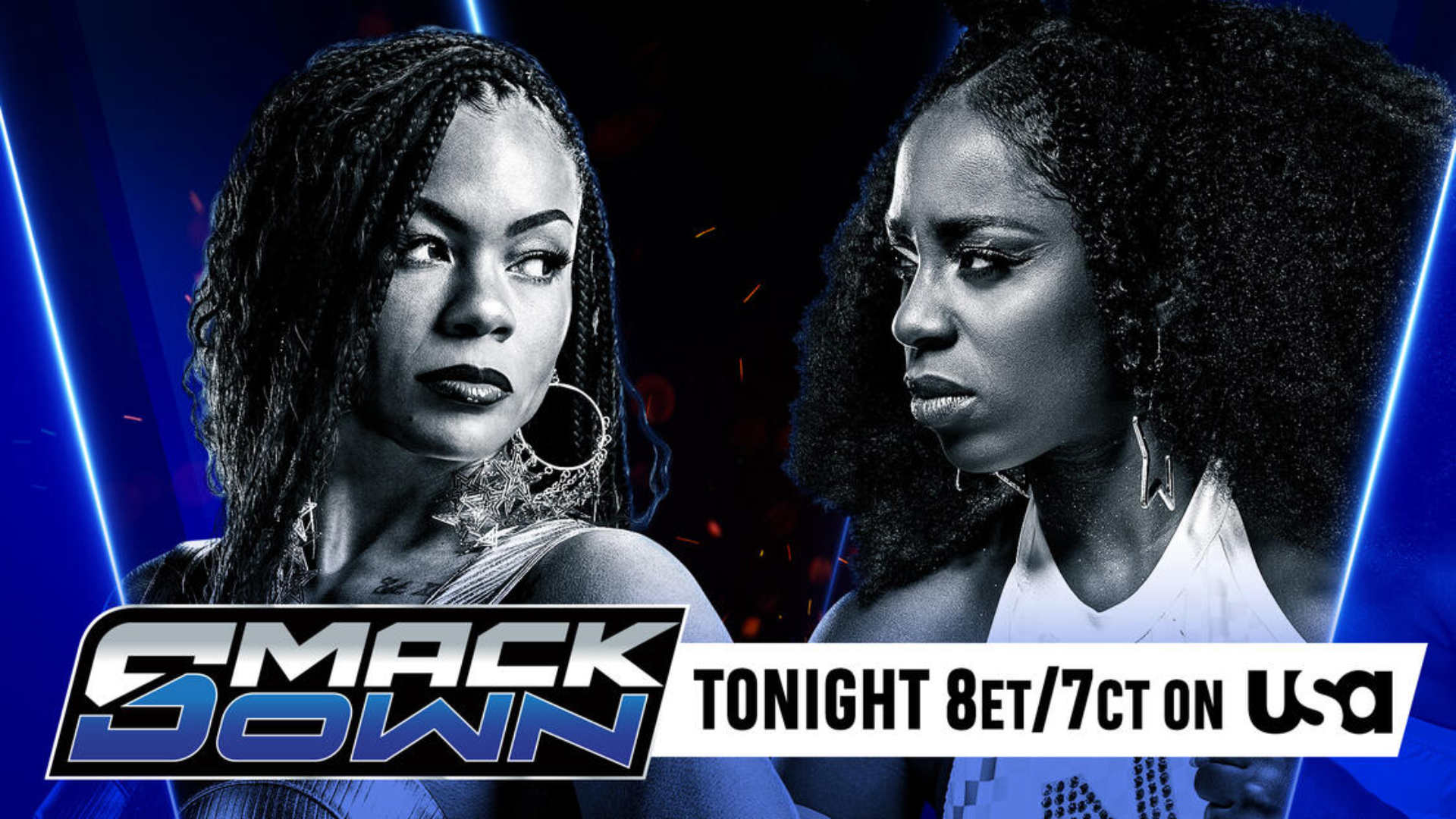 WWE SmackDown Start Time Tonight B-Fab and Naomi dvsdt