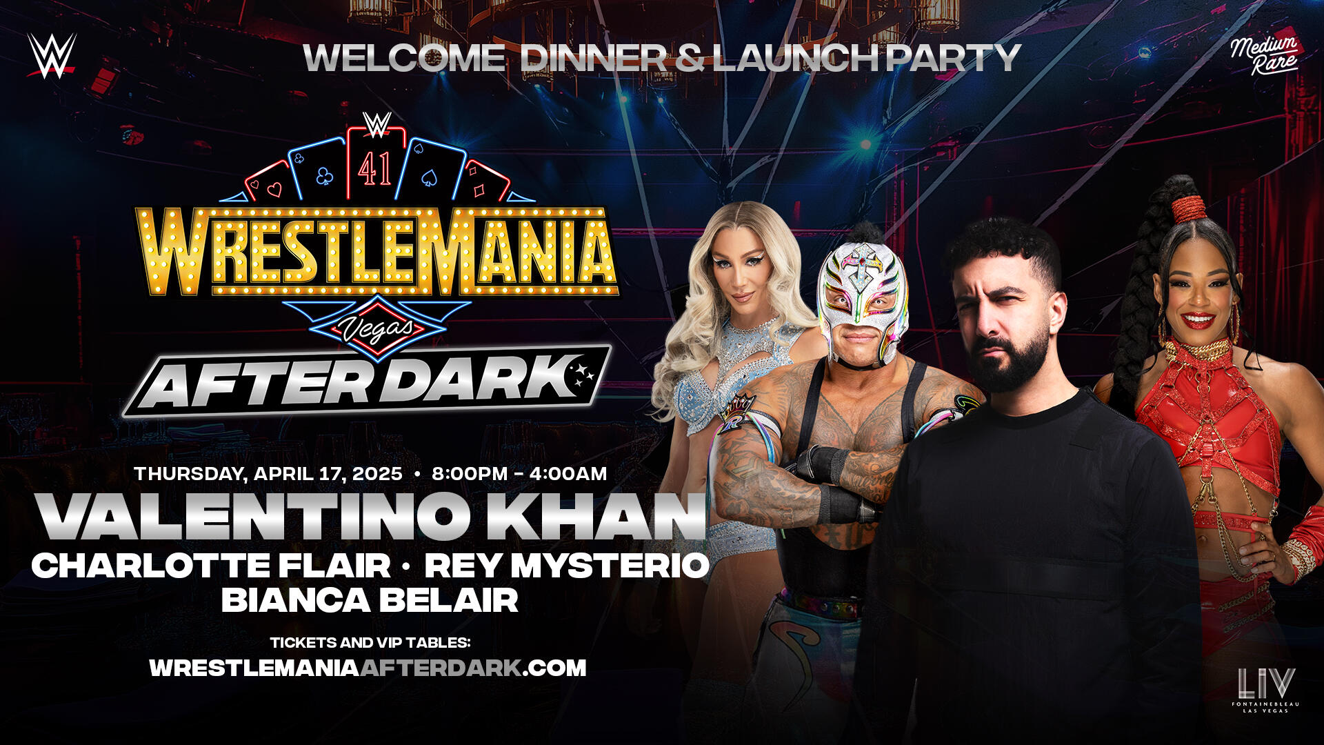 WrestleMania After Dark Valentino Khan