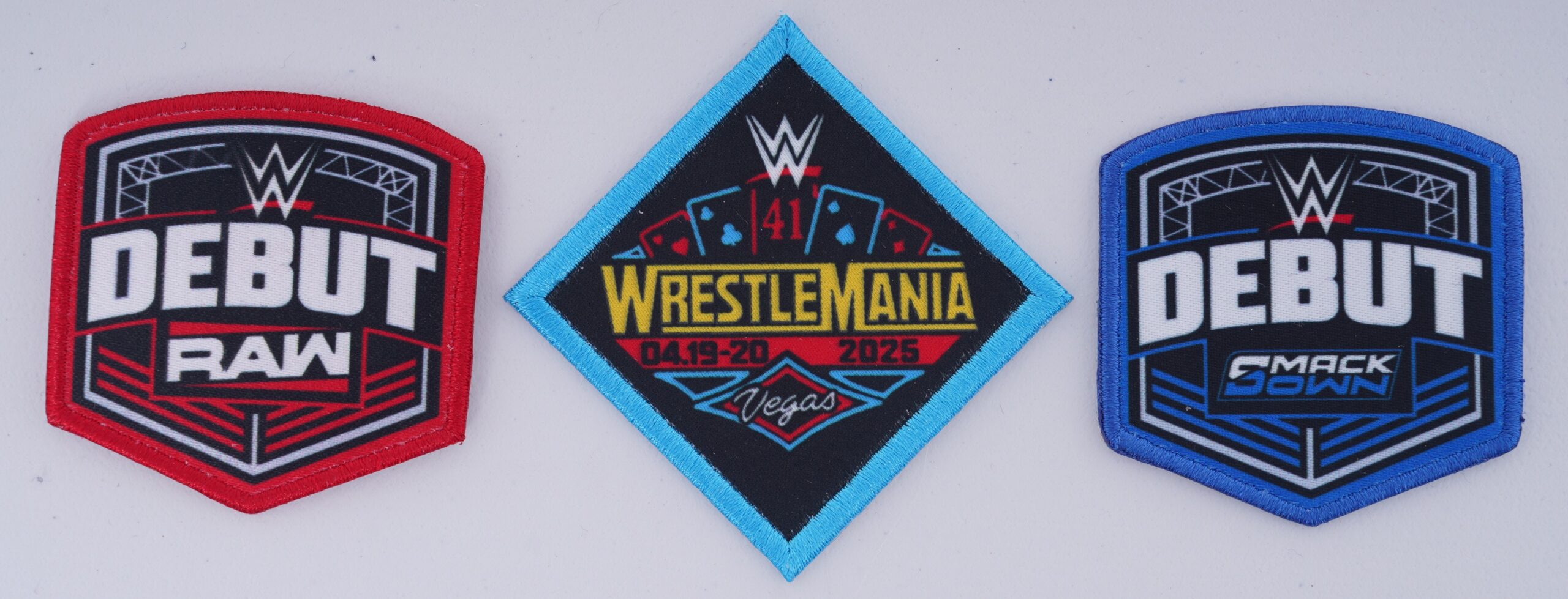 WWE & Topps patches