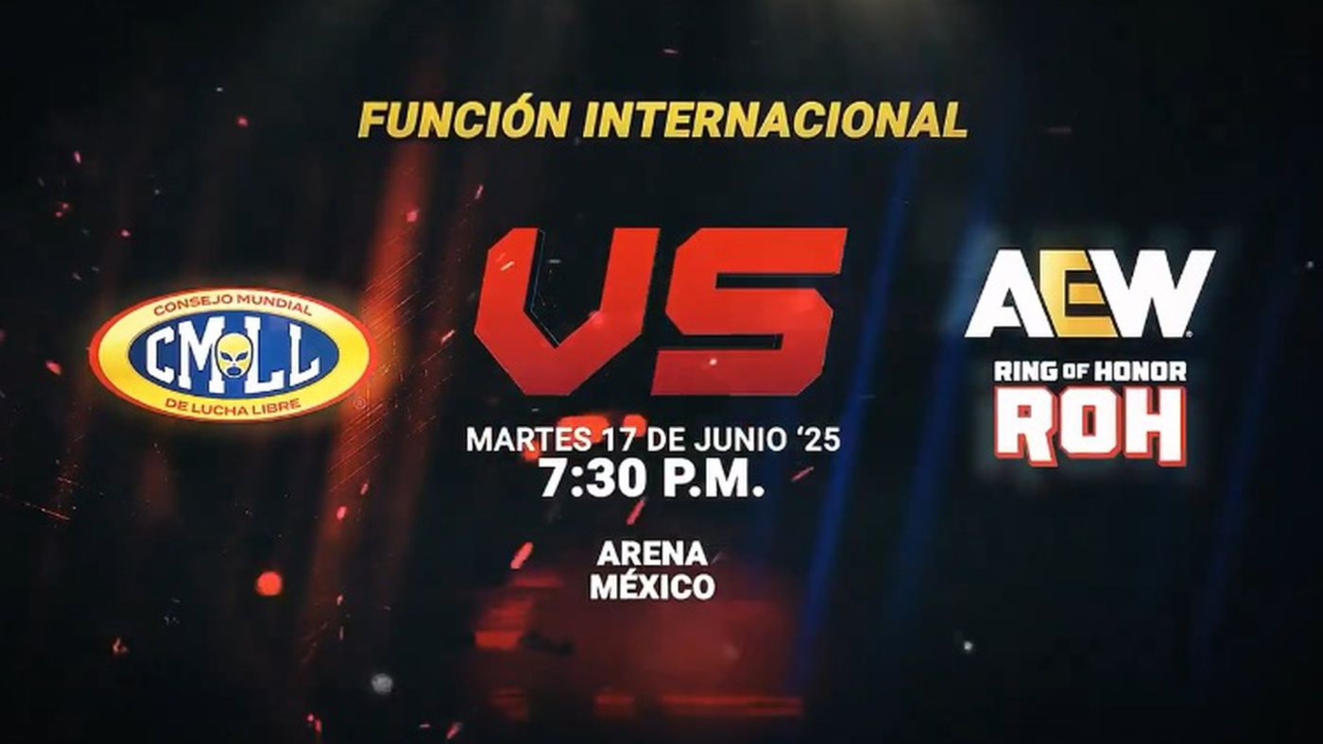 CMLL vs AEW ROH Live Stream