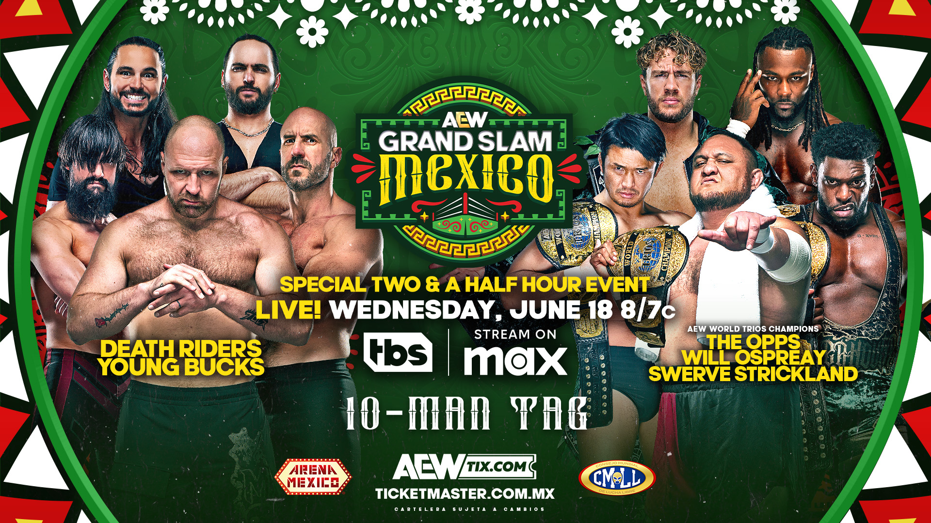 AEW Grand Slam Mexico 2025 card