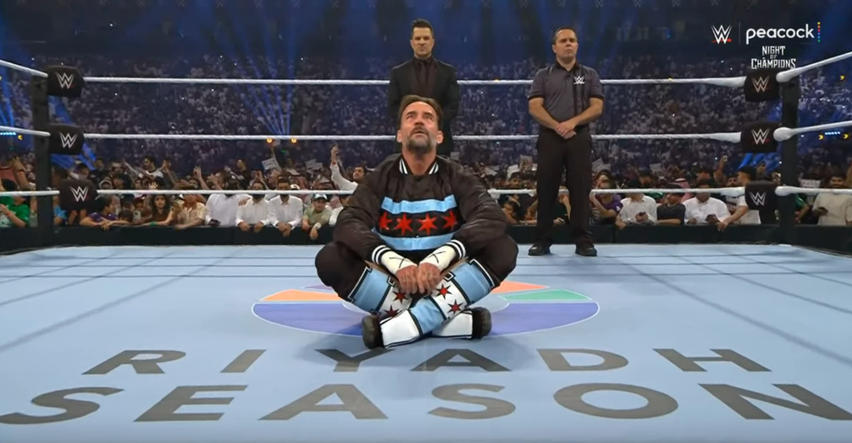 CM Punk in Saudi Arabia