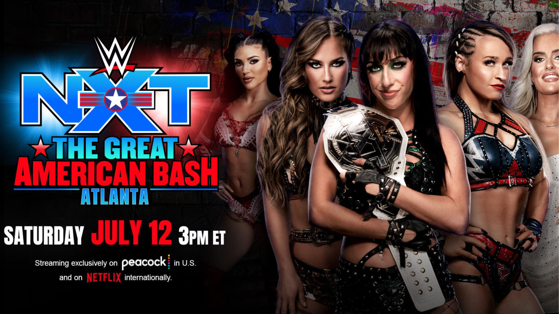 NXT Great American Bash 2025 Global Start Times