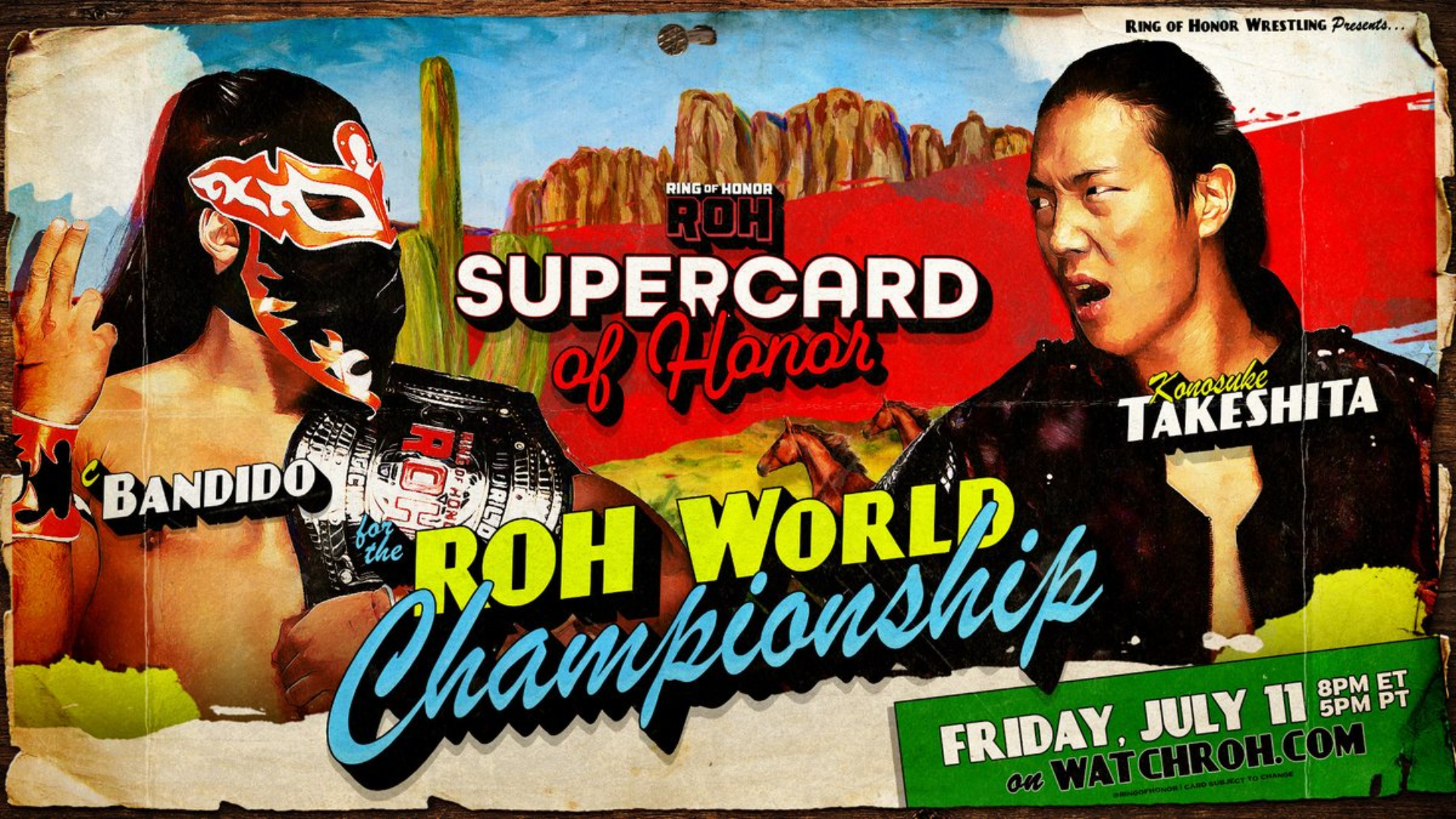 ROH Supercard of Honor 2025 Live Stream How to watch