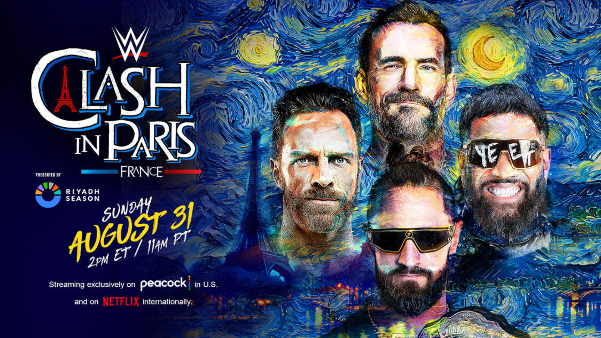 WWE Clash in Paris Fatal Four Way