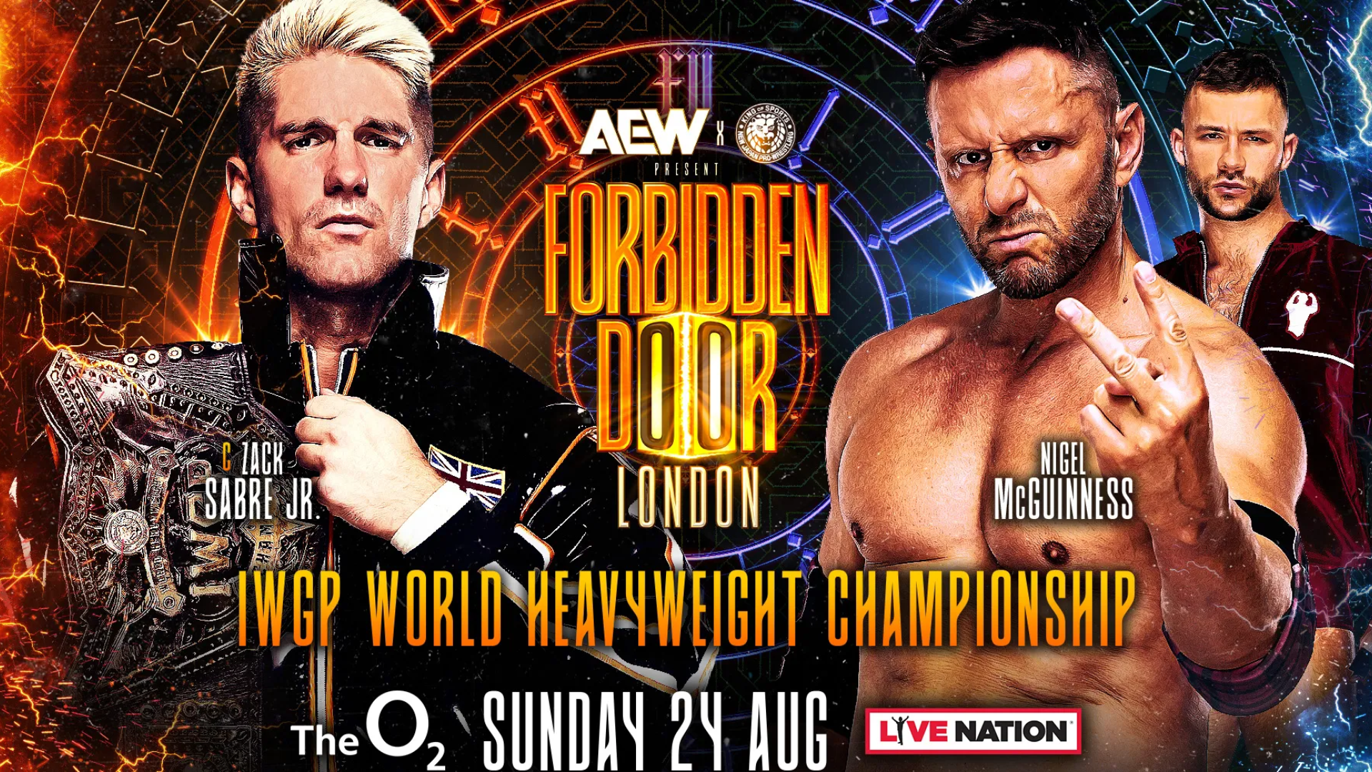 ZSJ vs Nigel McGuinness AEW Forbidden Door 2025