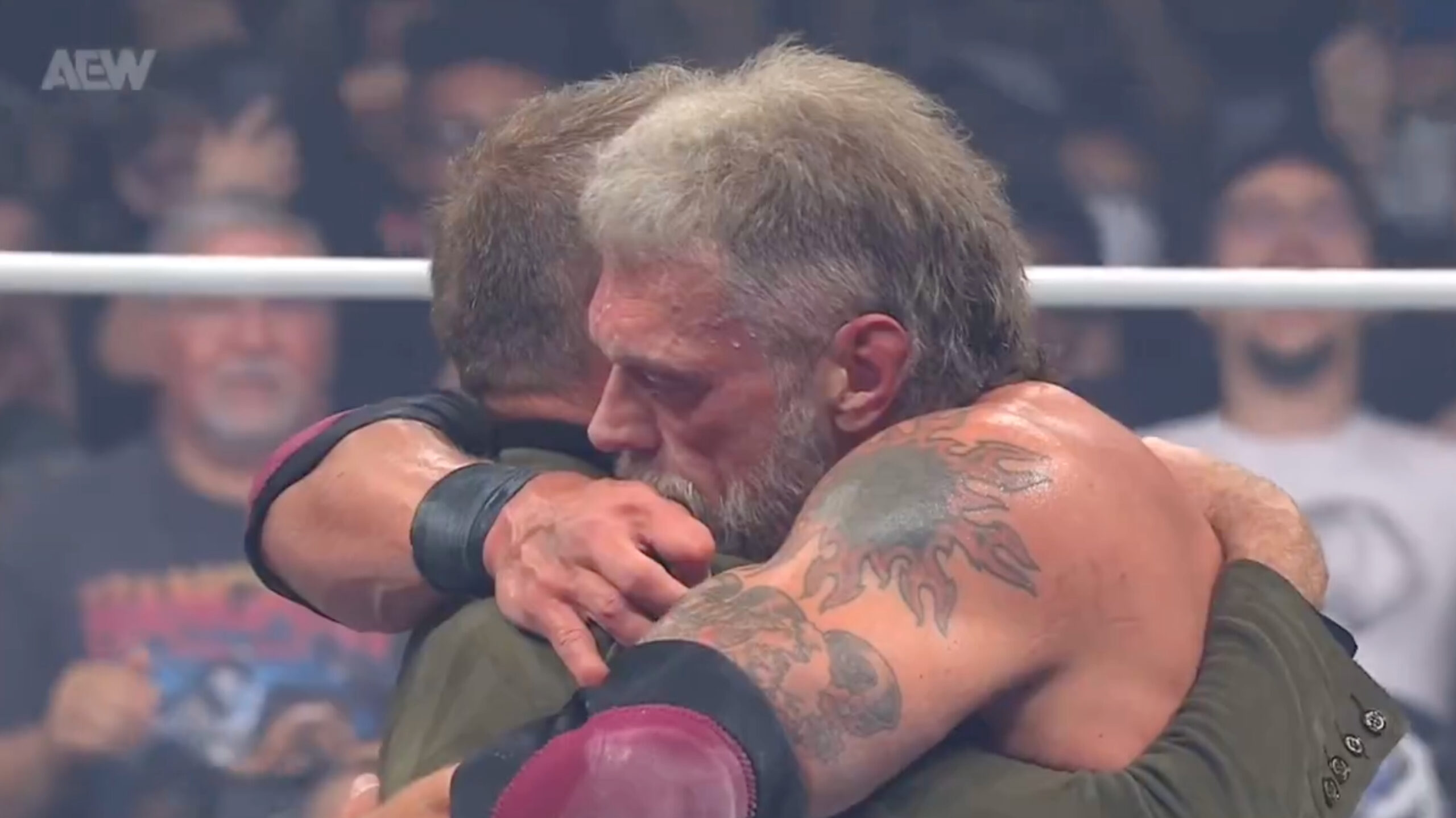 Adam Copeland and Christian Cage