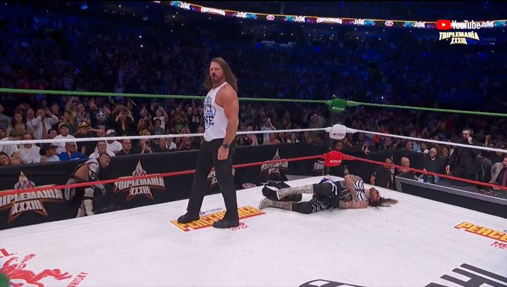 AJ Styles Triplemania