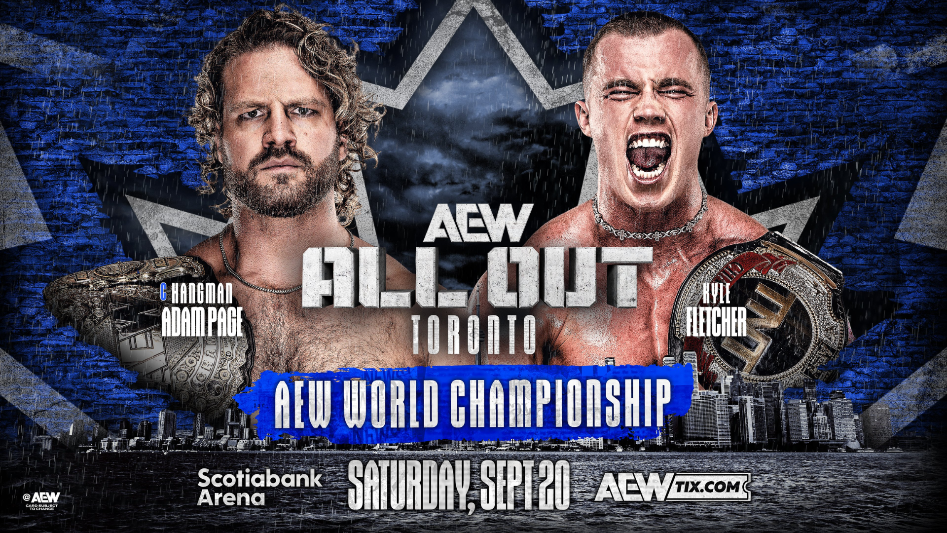 AEW All Out 2025 Hangman vs Kyle Fletcher