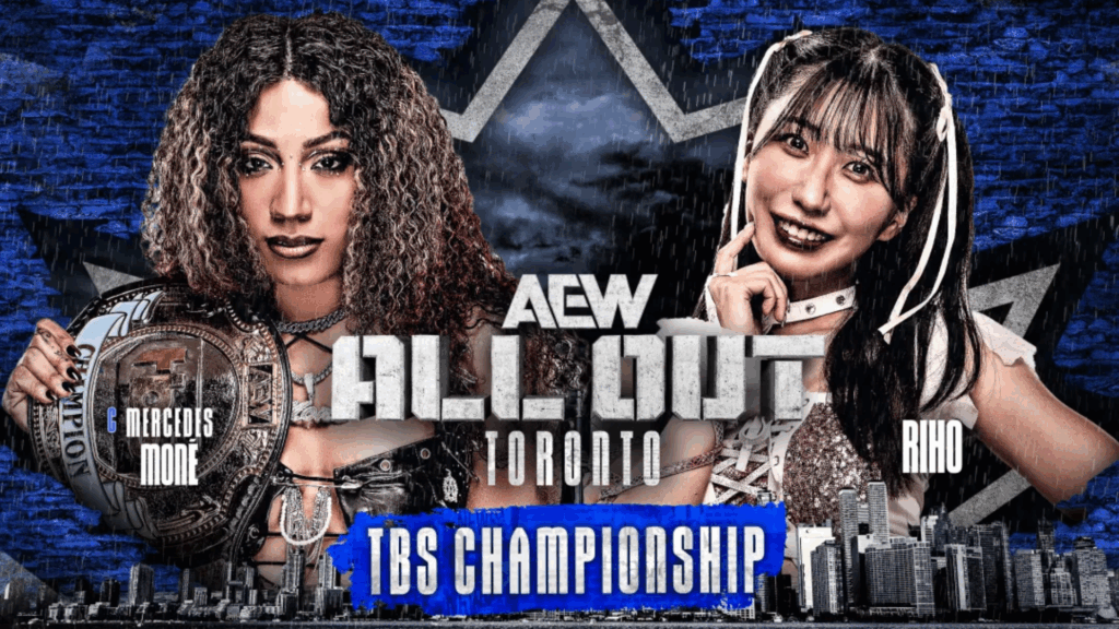 AEW All Out 2025 Mercedes Mone vs Riho