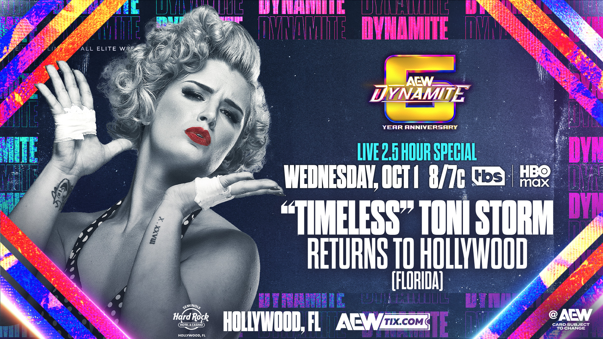 AEW Dynamite 6th Anniversary Start Times