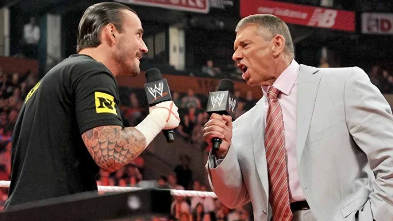 CM Punk and Vince McMahon